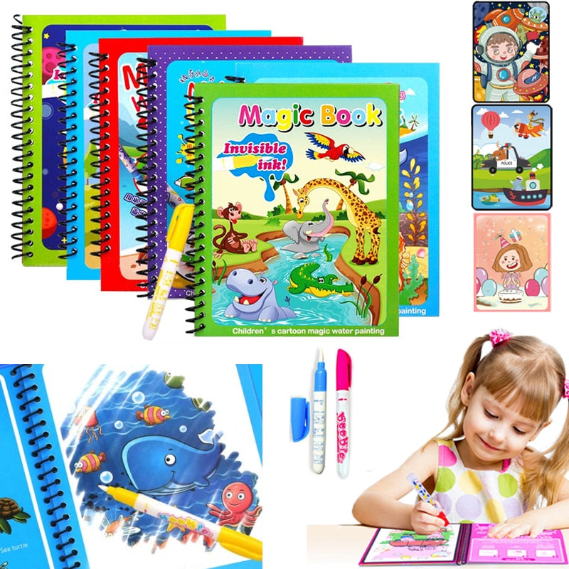 Magic Water Drawing Book Toy
