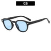 Retro Round Rivet Sunglasses UV400