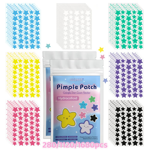Seven-Color Star Pimple Patches