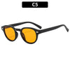 Retro Round Rivet Sunglasses UV400