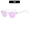 Retro Round Rivet Sunglasses UV400