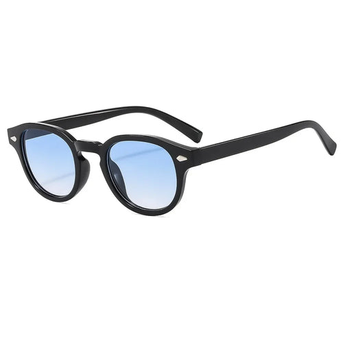 Retro Round Rivet Sunglasses UV400